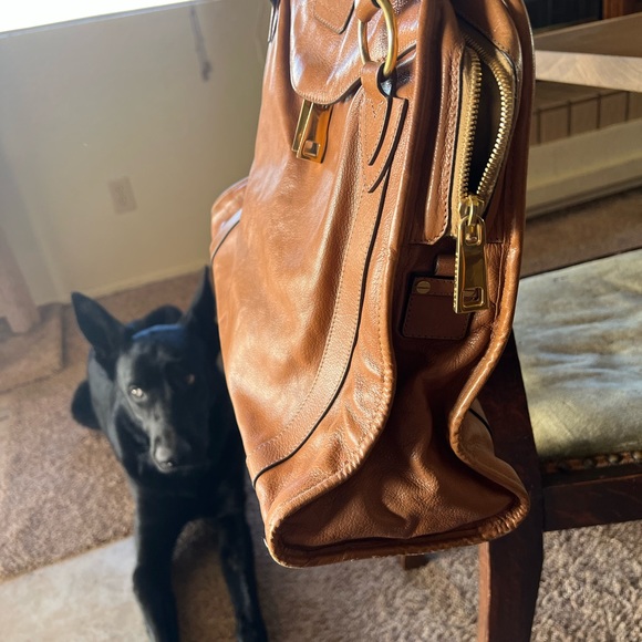 Calfskin Marc Jacobs Handbag in Stone - Picture 4 of 7